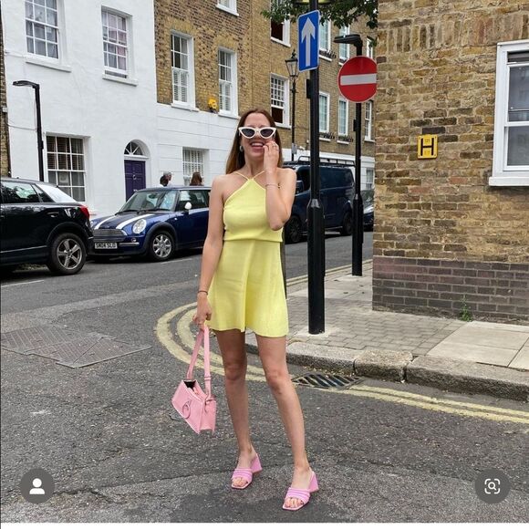 ZARA SKATER KNIT DRESS - Picture 2 of 4